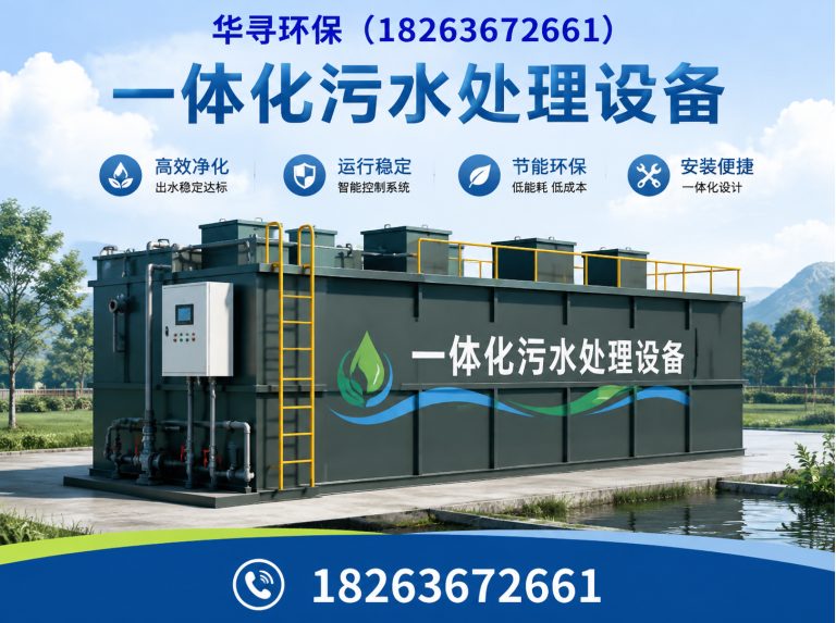 山西一体化污水处理设备展示图